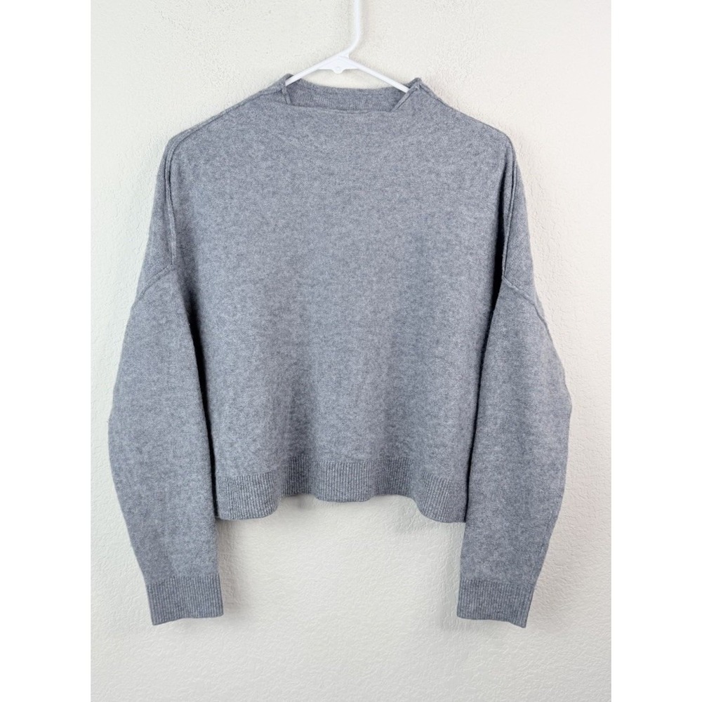 Pilcro Alani 100% Cashmere Sweater Womens XS Boxy Oversized Quiet Luxury Preppy